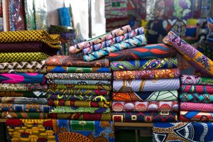 Close-up Photo of African Fabrics